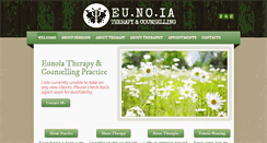 Desktop Screenshot of eunoiatherapy.com